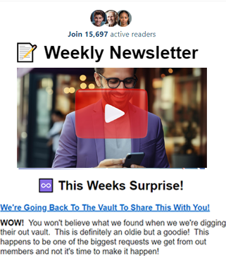 Phone mockup content